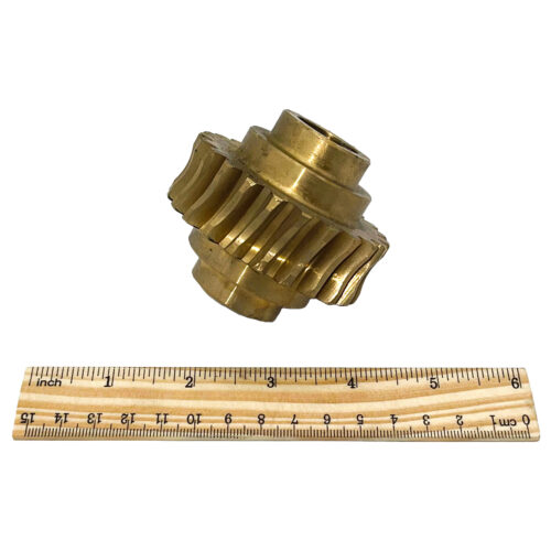 GEAR-WORM-BRASS
