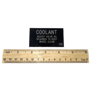 NAMEPLATE-INFO #179
COOLANT
[OFFICE]