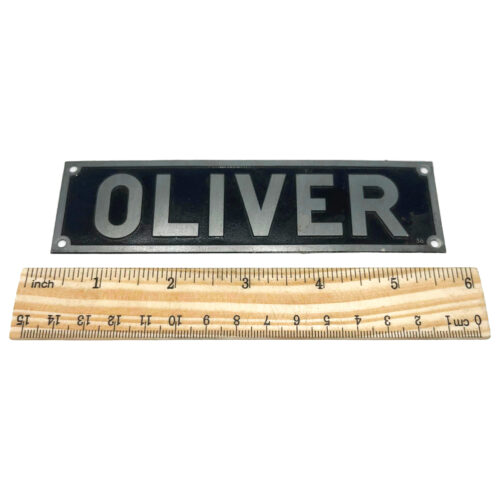 NAMEPLATE-OLIVER #56