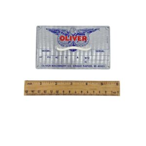 6401-5010 NAMEPLATE-BRUSHED ALUMINUM
[OFFICE]